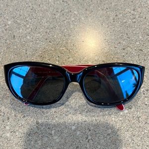 Kate Spade prescription glasses black and red